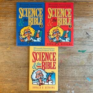Books 1, 2 and 3 of Science & the Bible Book Set by Donald B Young